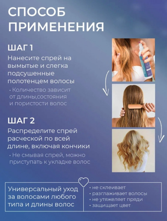 Dctr.Go Спрей для волос 15 в 1 термозащита и блеск 250 мл в Вологде