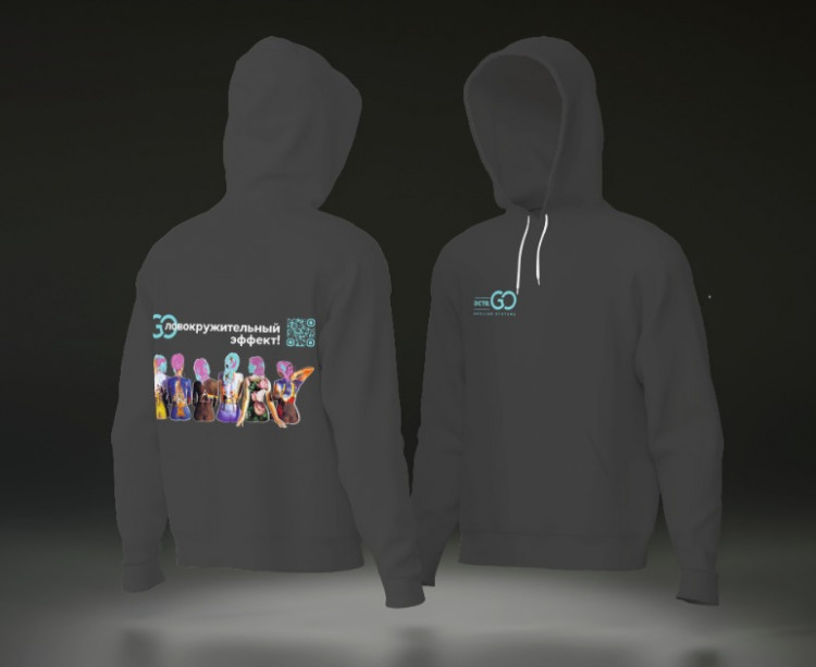 Худи с логотипом Dctr.Go в Вологде