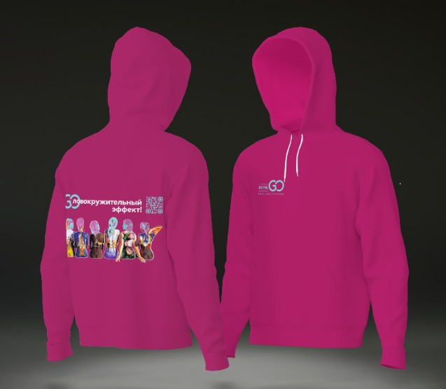 Худи с логотипом Dctr.Go в Вологде