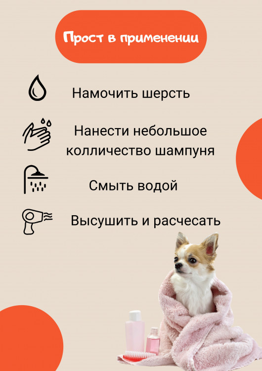 Dctr.Go Шампунь-бальзам для животных  Sнampoo Therapy "Мультиуход" 250 ml в Вологде