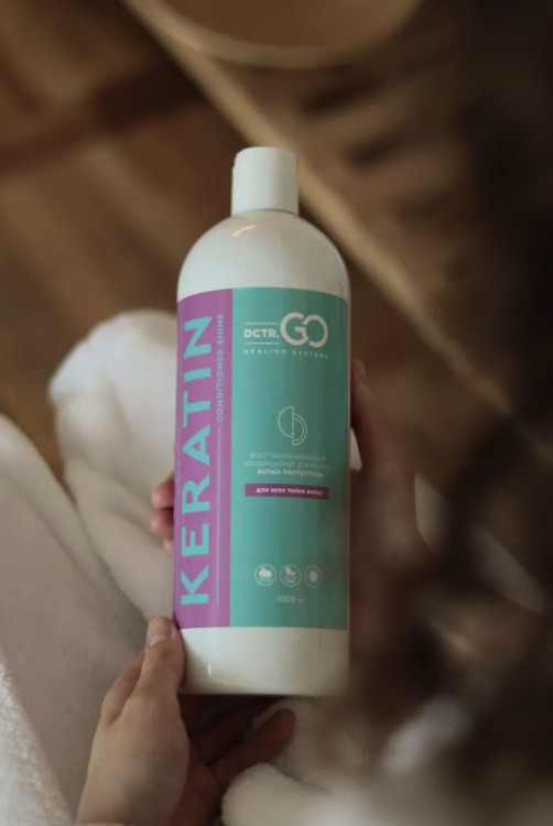 Dctr.Go. Увлажняющий кондиционер бальзам с кератином для волос 1000 мл в Вологде